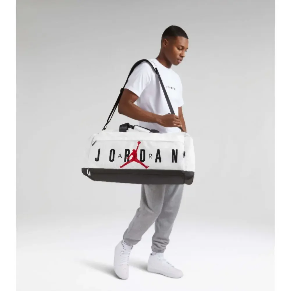 Jordan Velocity Duffel Bag - White - Medium